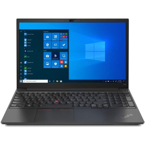 Refurbished Lenovo Thinkpad E15 Gen 2 15.6" Laptop (Intel Core i5-1135G7, 8GB RAM, 256GB SSD, Windows 10 Pro) - Black (20TD0017US)