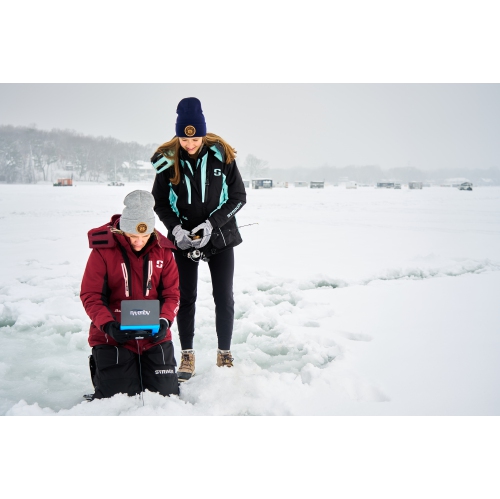 Aqua-Vu AV822 HD Underwater Camera: 8" HD Display, 1080p, 60ft Cable, Waterproof, Real-Time Video, HDMI Out, Built-In DVR, 9-Hour Battery, IR Light