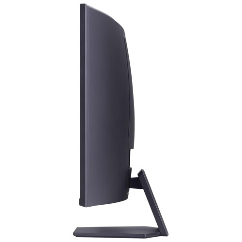 LG UltraGear 32" QHD 1440p 180Hz 1ms GTG Curved VA LED FreeSync Gaming Monitor (32GS60QX-B) - Purple Grey