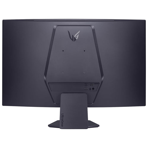LG UltraGear 32" QHD 1440p 180Hz 1ms GTG Curved VA LED FreeSync Gaming Monitor (32GS60QX-B) - Purple Grey