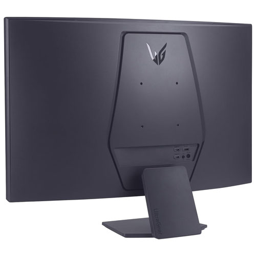LG UltraGear 32" QHD 1440p 180Hz 1ms GTG Curved VA LED FreeSync Gaming Monitor (32GS60QX-B) - Purple Grey