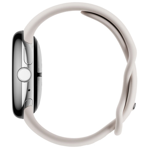 Koodo Google Pixel Watch 2 40mm LTE Silver Aluminum Case with Porcelain Active Band - Monthly Tab Payment
