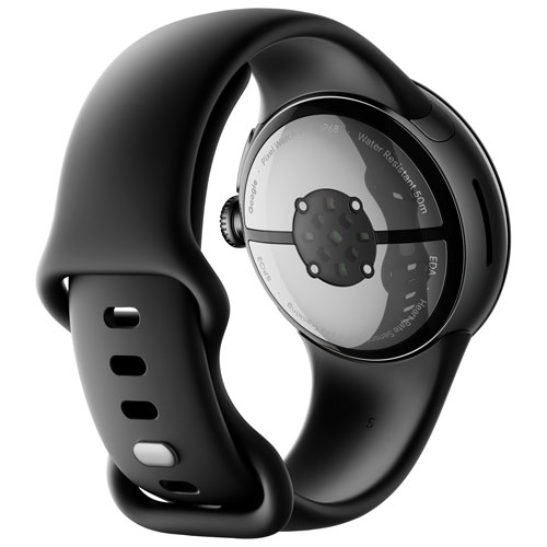 Koodo Google Pixel Watch 2 40mm LTE Black Aluminum Case with Black Active Band - Monthly Tab Payment