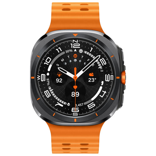 Koodo Samsung Galaxy Watch Ultra 47mm LTE Smartwatch - Titanium Grey/Orange - Monthly Tab Payment