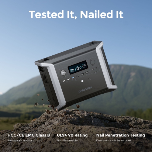 Dabbsson 3030Wh Power Station DBS1300 + DBS1700 Expandable Battery