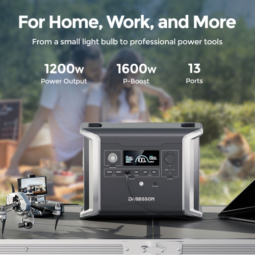 Dabbsson DBS1300 1330Wh 1200W Portable Power Station