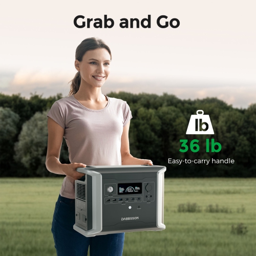 Dabbsson DBS1300 1330Wh 1200W Portable Power Station