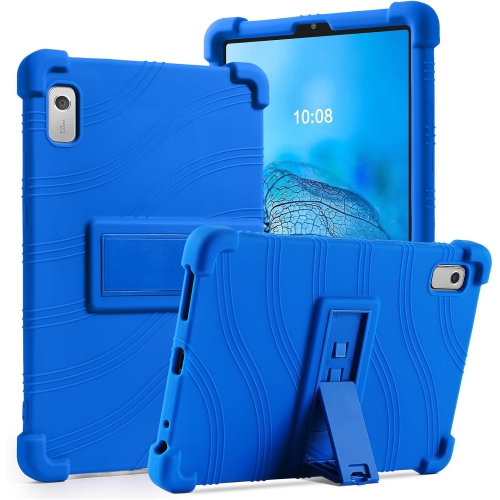 Case for Lenovo Tab M9 9.0 inch 2023, Soft Silicone Tablet Case with Adjustable Kickstand Kids Friendly Rechargeable Battery Batteries Replacement