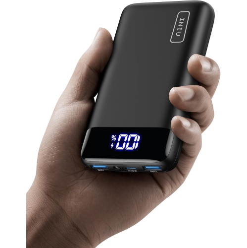 Image 1 de 5.. Chargeur portable 20000&nbsp;mAh, entrée et sortie USB-C, chargeur portatif 22,5&nbsp;W PD3.0 QC4.0 QC4.0 Chargeur externe y Pack, piles