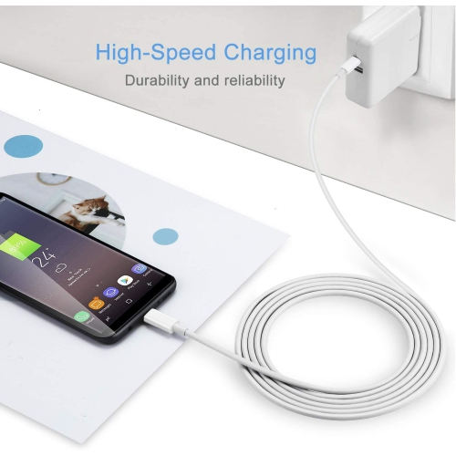 USB C to USB C Charging Cable 3FT 3Pack 60W Type C Cable Fast Charging for iPhone15 /MacBook Pro/Air, iPad Rechargeable Battery Batteries Replacement