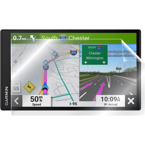 Pour Garmin DriveSmart 86, 8 pouces Car GPS Navigator Protecteur d'écran Invisible Ultra HD Clear Film Anti Scratch Skin Batteries de rechange Ni-MH