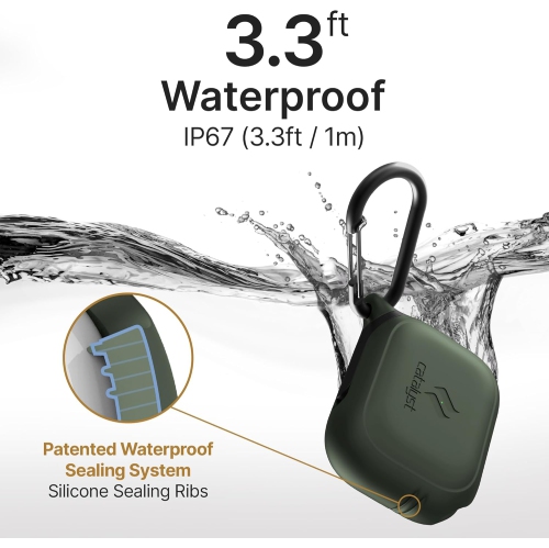 Waterproof Case for AirPods Pro 2nd Generation and AirPods Pro 1st Generation - and USB-C Charging Rechargeable Battery Batteries Replacement Ni-MH