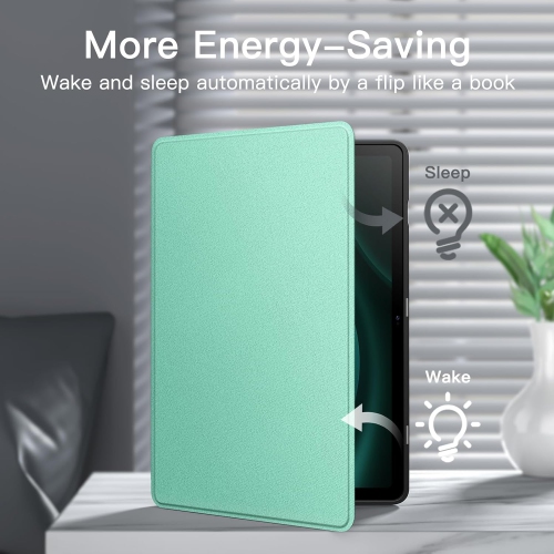 Case for Samsung Galaxy Tab S9 FE+ / S9 FE Plus 12.4-Inch with S Pen Holder, Slim Folio Stand Protective Tablet Rechargeable Battery Batteries