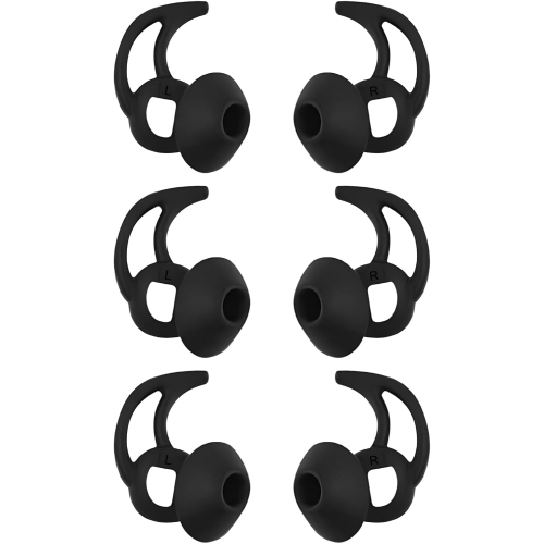 3 Pairs Replacement Earbud Tips Earbud Replacement Tips Compatible with Bose Sport Earbuds and Bose Quietcomfort Rechargeable Battery Batteries Ni-MH