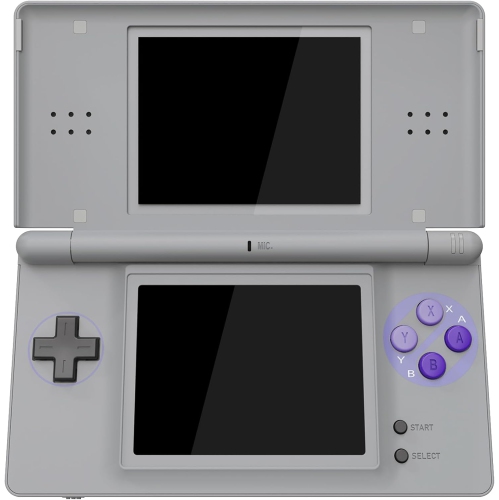 Clic SNES Étui de remplacement complet pour Nintendo DS Lite, étui de console portative sur mesure Pile rechargeable Ni-MH AAA pour Panasonic