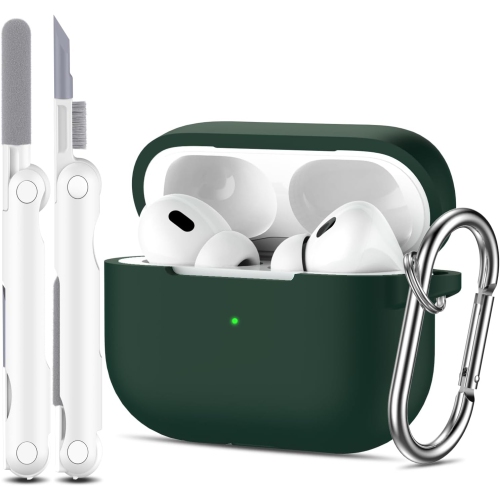 AirPods Pro 2nd/1st Gen Case Cover with kit and 4 Pairs Replacement Ear Tips(XS/S/M/L), Rechargeable Battery Batteries Ni-MH AAA for Panasonic 1.2V