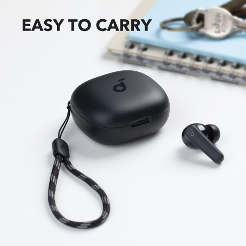 by Anker P20i True Earbuds, 10mm Drivers with Big B, Bluetooth 5.3, 30H Long Playtime, IPX5 Rechargeable Battery Batteries Replacement Ni-MH AAA for