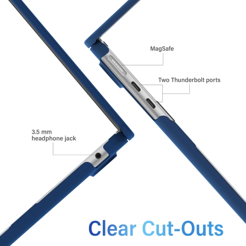 Compatible avec 2024 2023 2022 Étui pour MacBook Air 13&nbsp;po M3 A3113 M2 A2681, Étui rigide et couverture-clavier Piles rechargeables Ni-MH AAA de