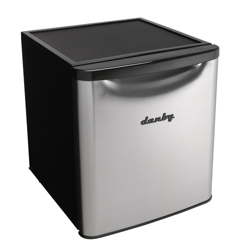 Danby DAR017A3BSLDB 1.7 cu. ft. Compact Fridge in Stainless Steel
