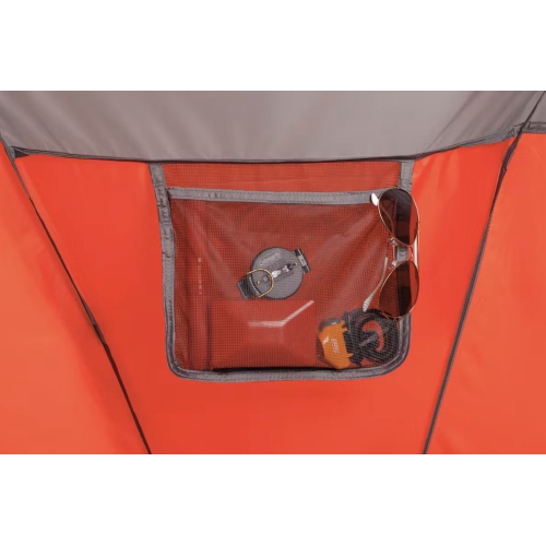 16' x 7' 8 Person Dome Tent, with Hinged Door