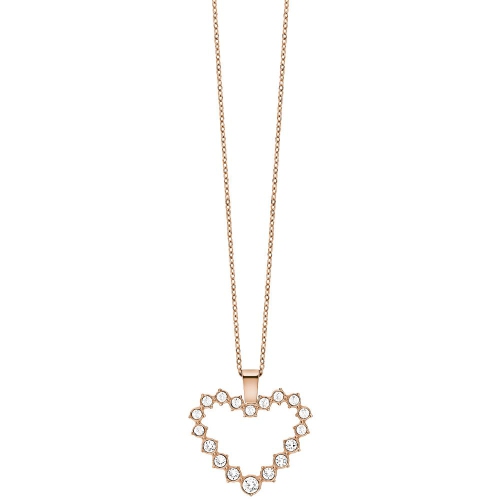 Bulova Ladies Crystal Quartz Box-Set 31.5mm Rose Gold-Tone Stainless Steel Case and Bracelet with Rose Gold-Tone Dial with corresponding Heart