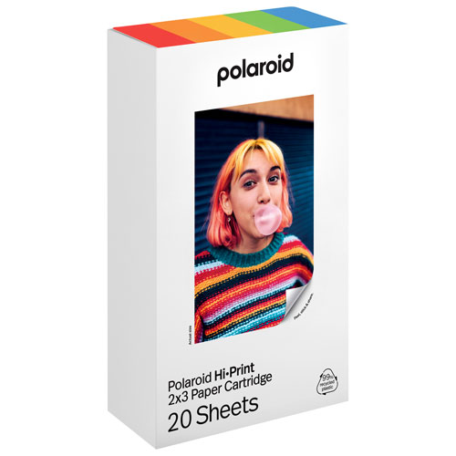 Polaroid Photo Paper with Cartridges for Hi-Print Gen 2 - 20 Sheets