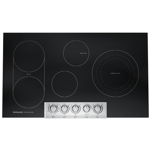 Frigidaire Professional 36" 5-Element Electric Cooktop - Smudge-Proof Stainless Steel