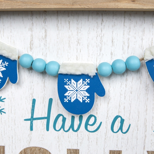 Art mural encadré «&nbsp;Have A Holly Jolly Christmas&nbsp;» - 15,5&nbsp;po x 11,75&nbsp;po