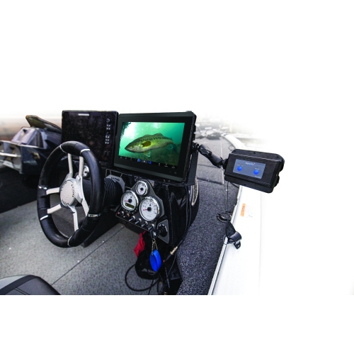 Aqua-Vu Micro Revolution HD Underwater Camera – HDMI & RCA Compatible Fish Finder for Garmin, Lowrance, Humminbird Apex, and Forward-Facing Sonar