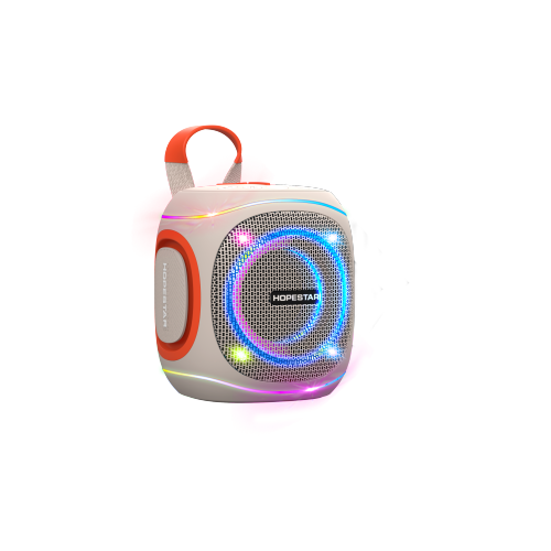 Portable Wireless 10W Waterproof Bluetooth Speakers with RGB Lights, 2400mAh