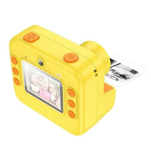 Hoco DV200 Kids Camera for Instant Photo Prints - Yellow