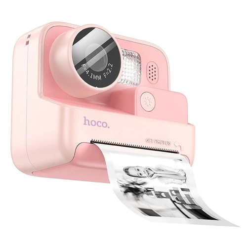 Hoco DV200 Kids Camera for Instant Photo Prints - Pink