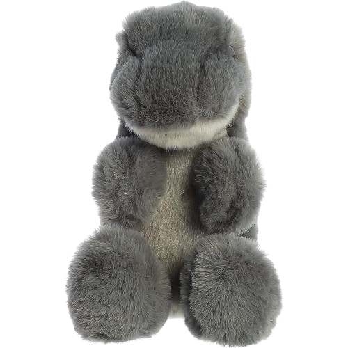 Aurora Adorable Mini Flopsie T-Rex Stuffed Animal - Gray 8 Inches