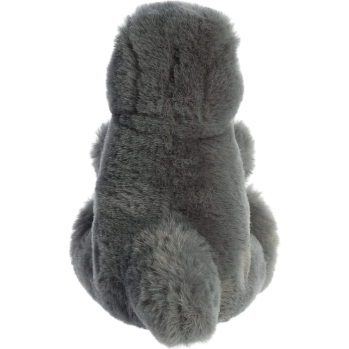 Aurora Adorable Mini Flopsie T-Rex Stuffed Animal - Gray 8 Inches