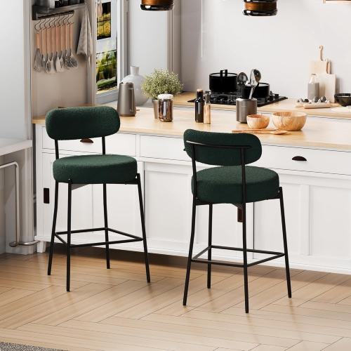 Bar Stool Swivel Rosdorf Park Modern Velvet Adjustable Counter