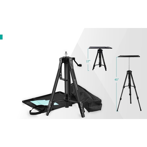 Vankyo - TP20 Aluminum Tripod Projector Stand - Black