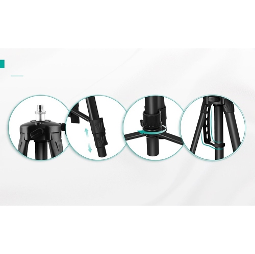 Vankyo - TP20 Aluminum Tripod Projector Stand - Black