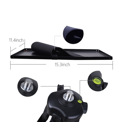 Vankyo - TP20 Aluminum Tripod Projector Stand - Black