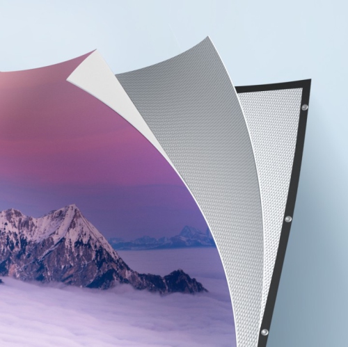 Vankyo - Staytrue 100" T Projector Screen - White