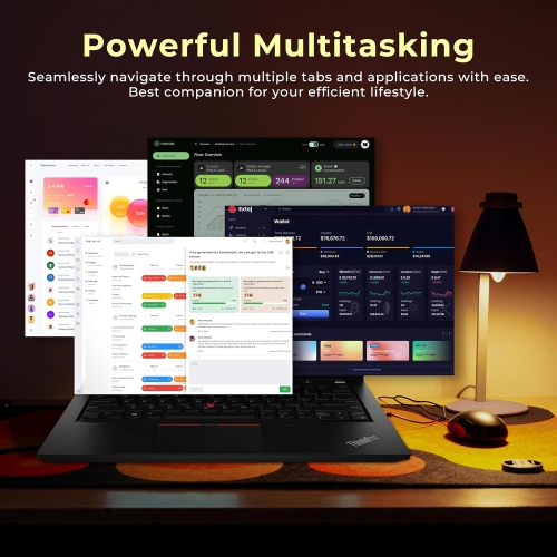 Lenovo ThinkPad T14 Gen 2 14" FHD Business Laptop, Intel i5-1135G7, 544GB Storage, 8GB RAM, Intel Iris Xe Graphics, Bluetooth, Black, Win 11 Pro