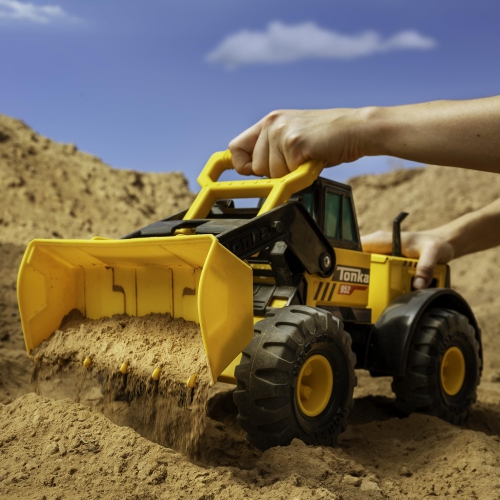 Tonka - Steel Classics Front Loader, Frustration-Free Packaging