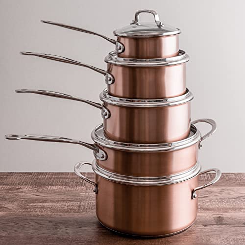 Cuisinart Classic Collection 12-Piece Stainless Steel Pots and Pans Set