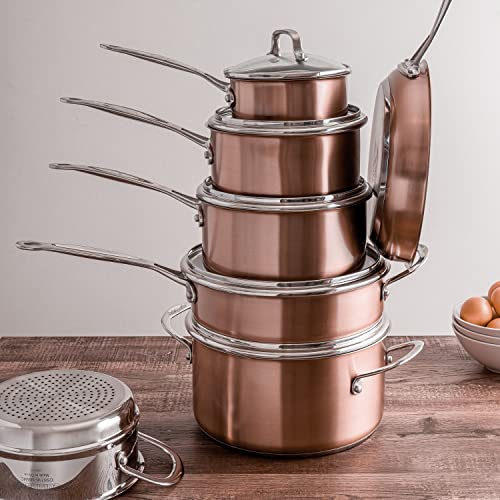 Cuisinart Classic Collection 12-Piece Stainless Steel Pots and Pans Set