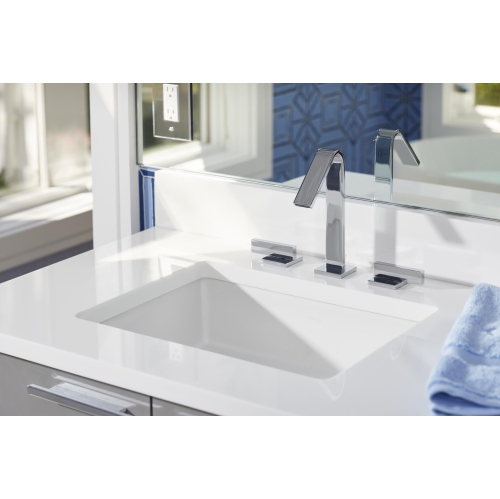 Kohler K-EC2882-0 Verticyl Rectangle Bathroom Sink, White