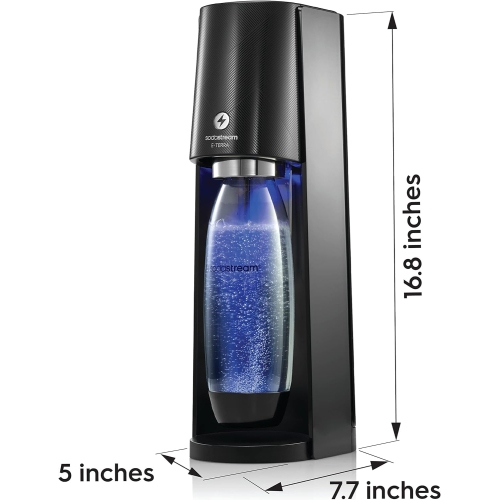 Ensemble machine à eau pétillante E-Terra de SodaStream