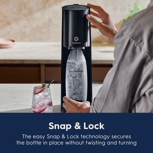 Ensemble machine à eau pétillante E-Terra de SodaStream