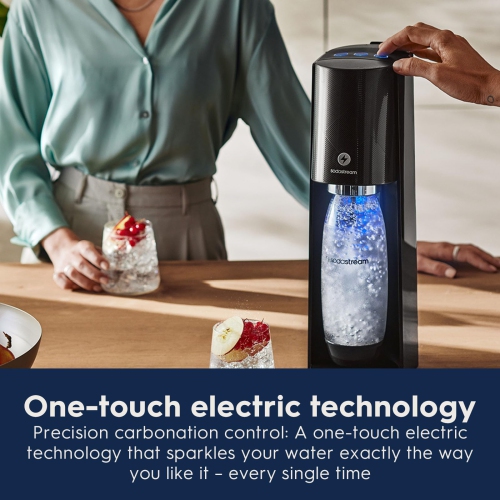 Ensemble machine à eau pétillante E-Terra de SodaStream