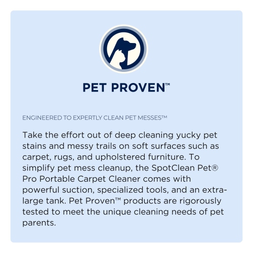 BISSELL Spot Clean Portable Deep Cleaner, Black