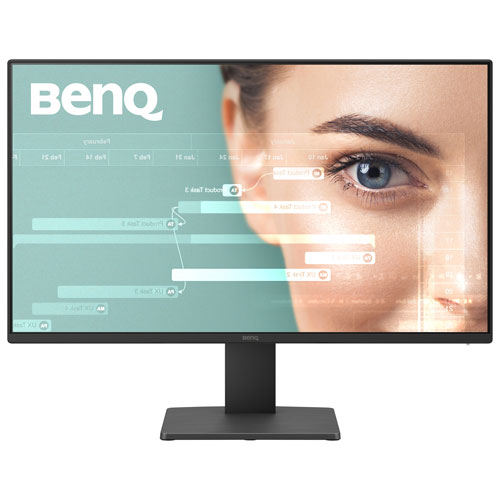 Moniteur DEL IPS HD intégrale GTG 5 ms 100 Hz 1080p 24 po de BenQ - Noir