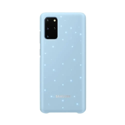 Samsung - LED Back Cover Case for Galaxy S20+ and S20+ 5G - Blue